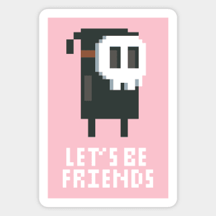 Let's be friends! Magnet